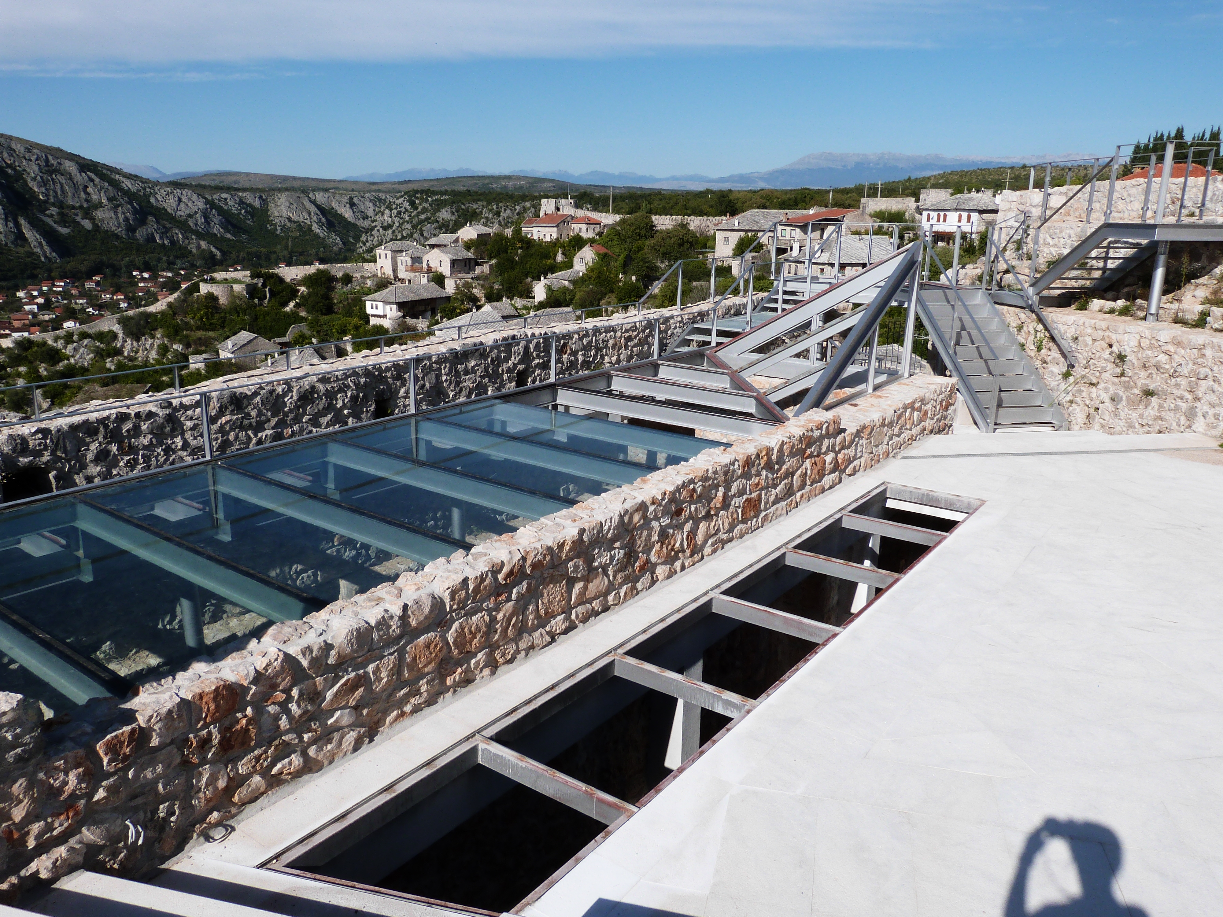 Abandoned half-finished construction work in Počitelj 