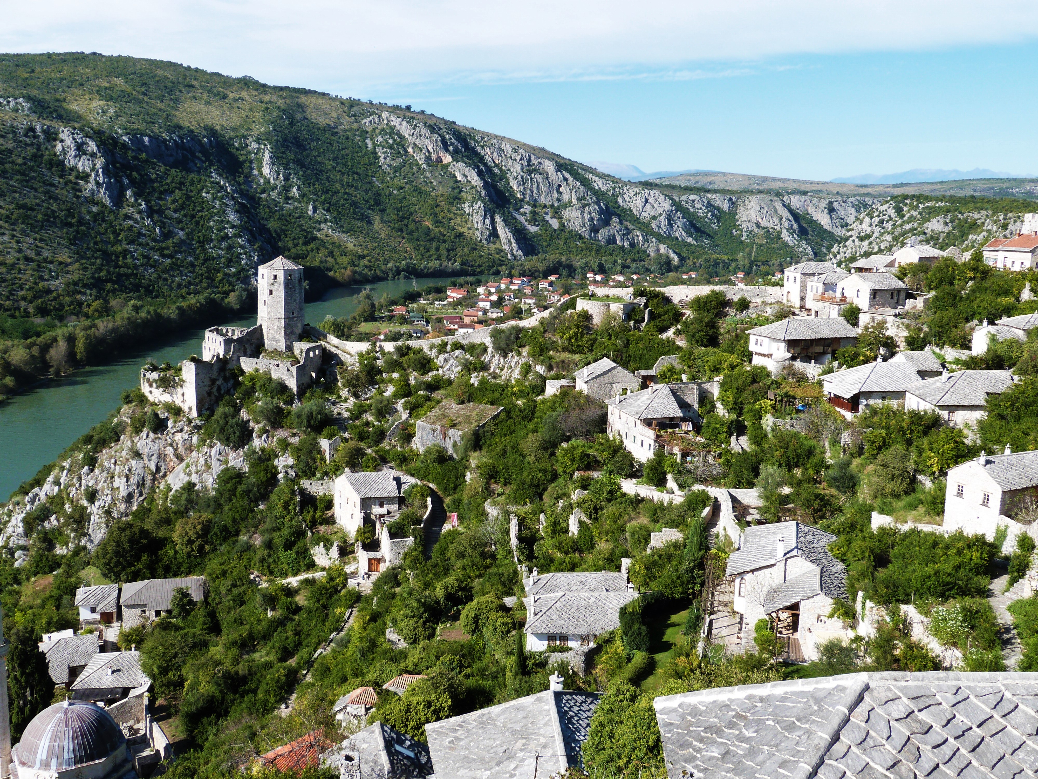 Počitelj - abandoned village in Bosnia