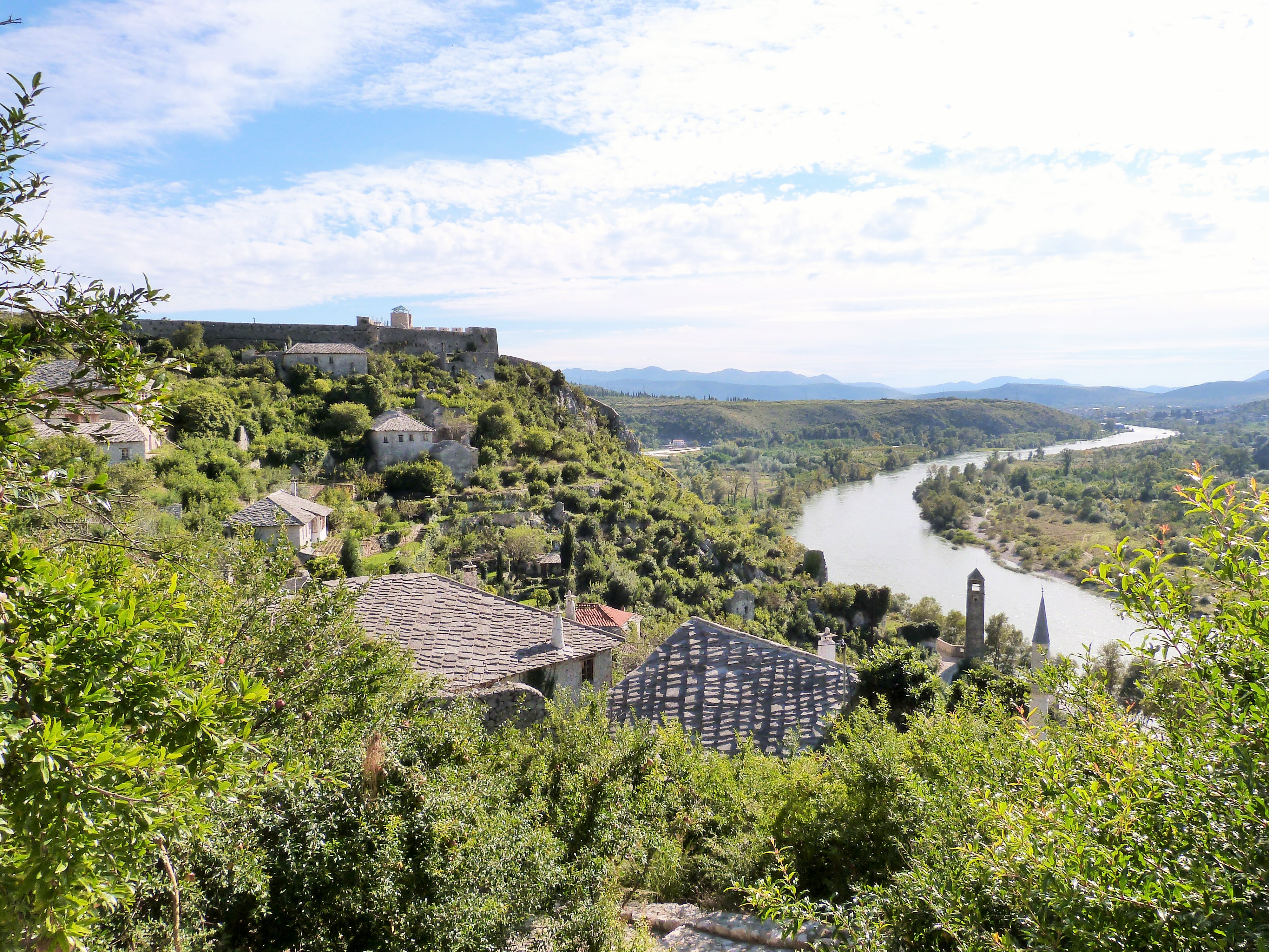 Abandoned village in Bosnia: Počitelj 