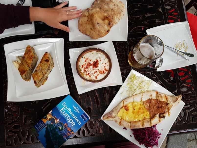 Backpacking Kosovo itinerary: food