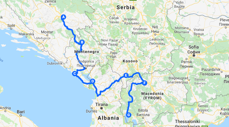 Two-week Balkans Itinerary: Sarajevo to Ohrid
